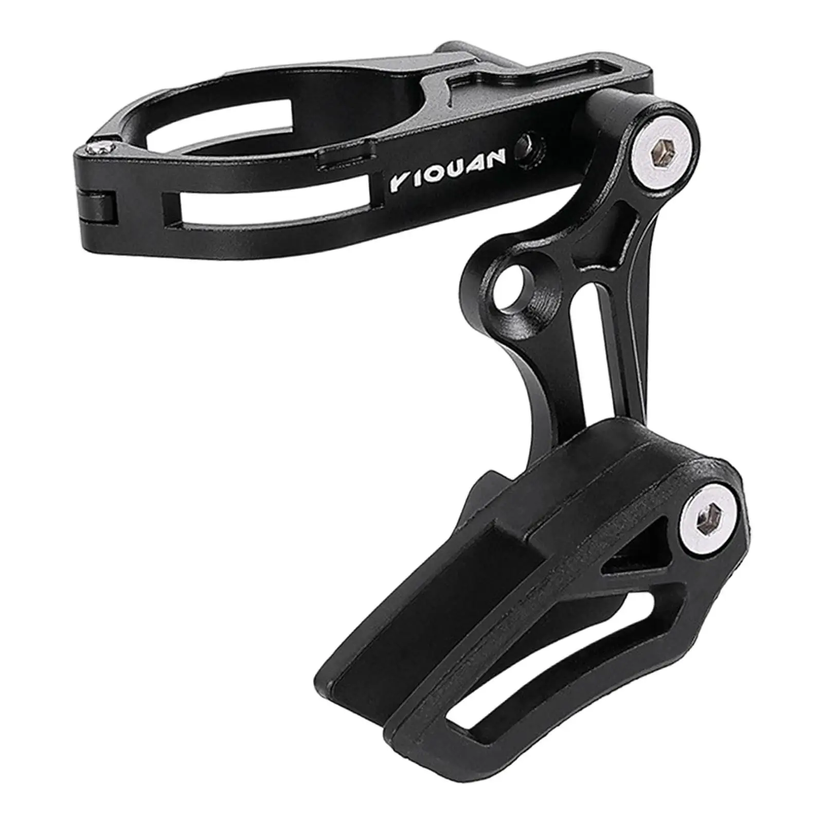 Guía de cadena de bicicleta de montaña Premium, protector de plato de bicicleta de nailon duradero, Protector de cadena de fácil instalación para bicicleta gorda de descenso