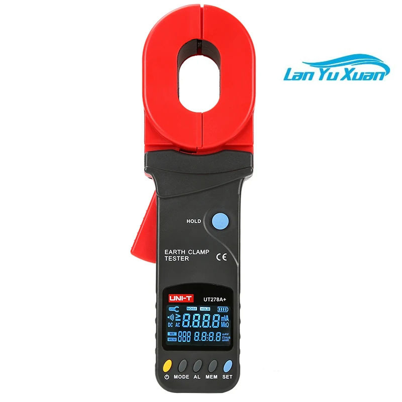 . UT278A+ clamp ground resistance tester data retention power clamp meter