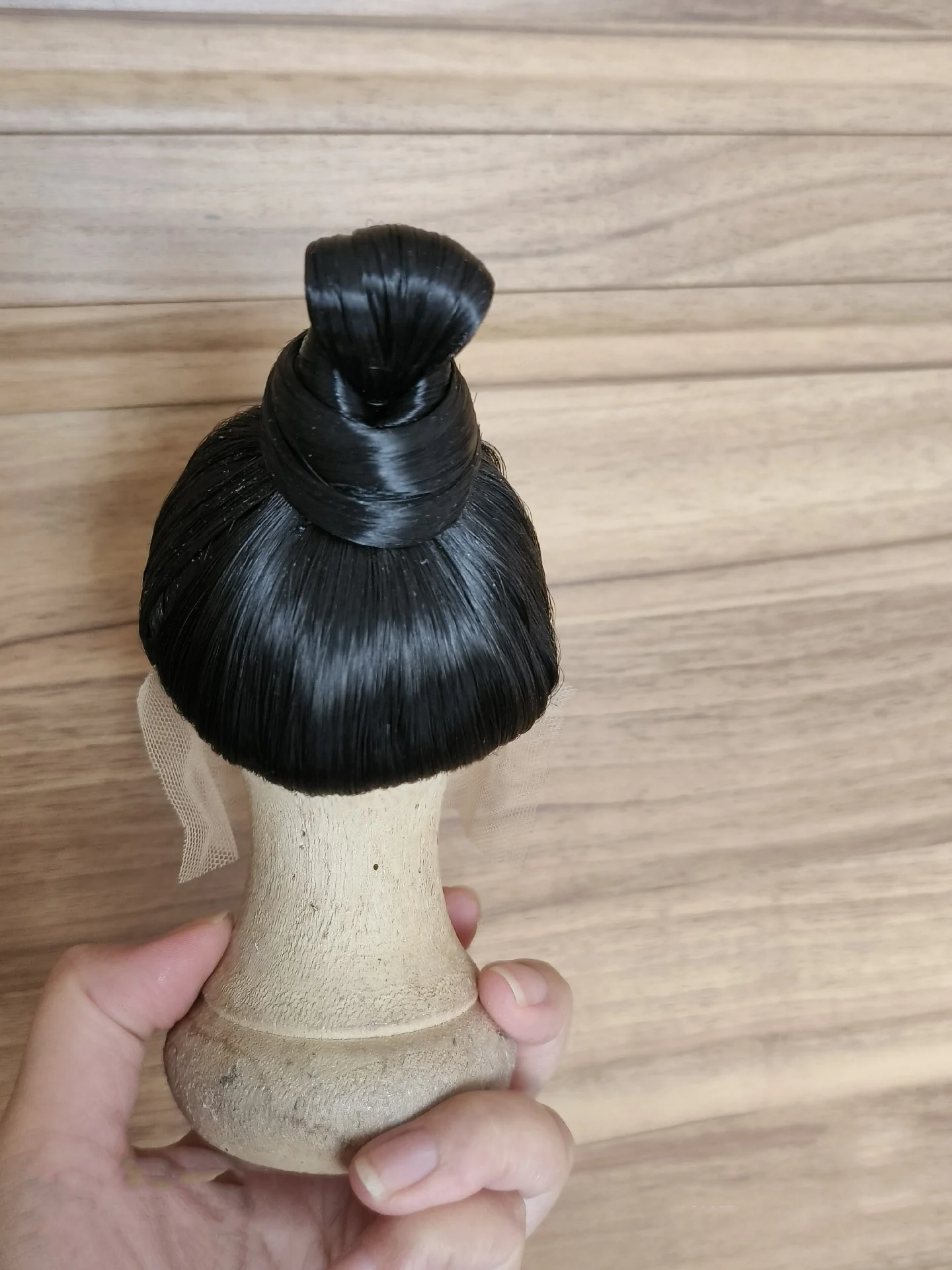 1/4 1/3 BJD perruques ancien Costume Hanfu rétro coiffure cheveux longs samouraï perruque pour MSD SD13 SSDF ID72 oncle poupée accessoires A1489