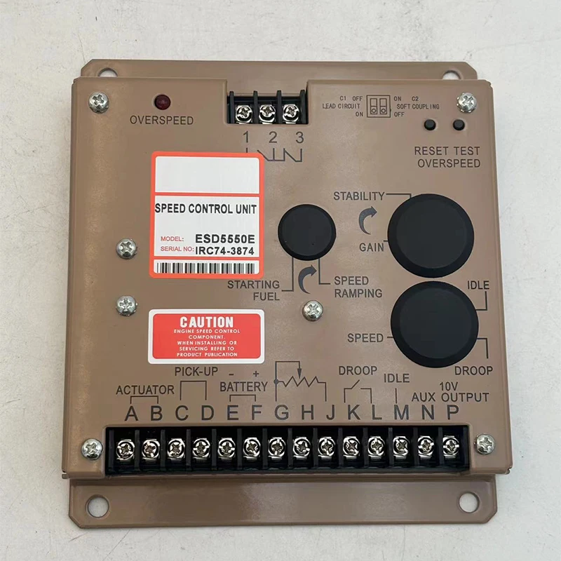Regulador Esd5550 do Controlador de Velocidade do Gerador