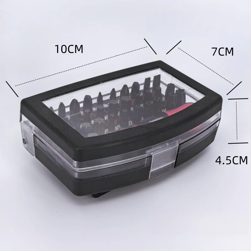 

Набор ударных бит из 32 предметов, черный - Набор бит Magic Box для электрических шуруповертов и ручных дрелей