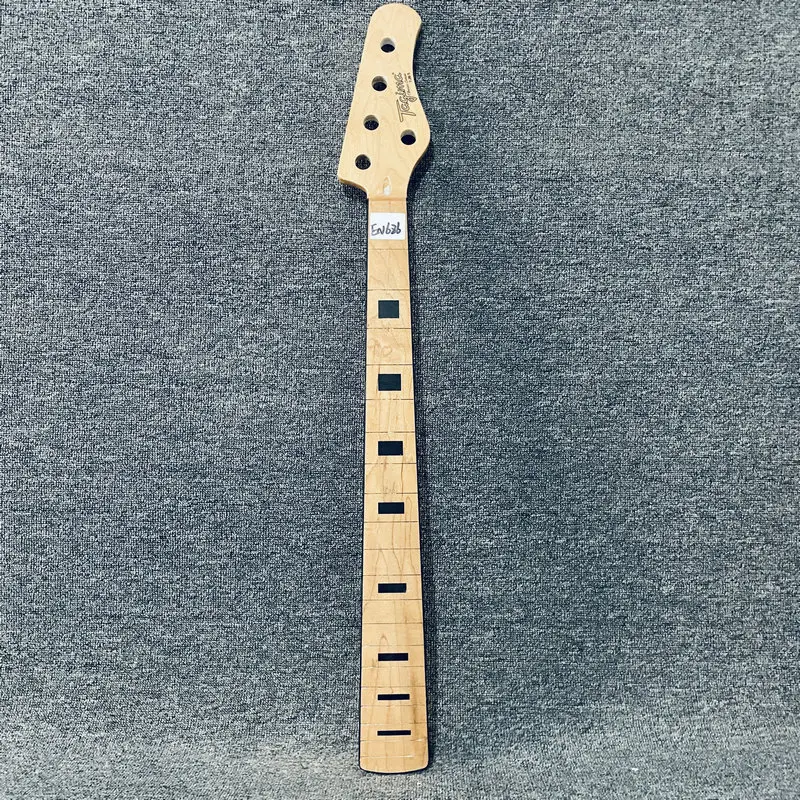 EN686 for Jazz Bass Unfinished 5 String Electric Bass Neck No Frets Genuine Original Tagima TJB5 with Damages for DIY Replace