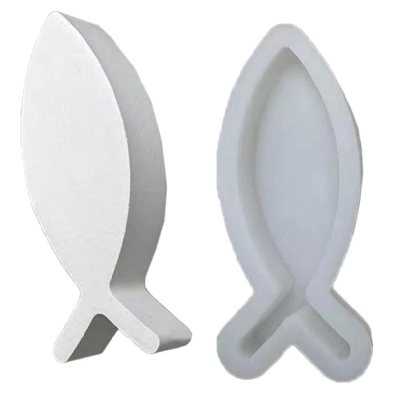 Holder Silicone Mould Fish Candlestick Resin Mold DIY Ornament