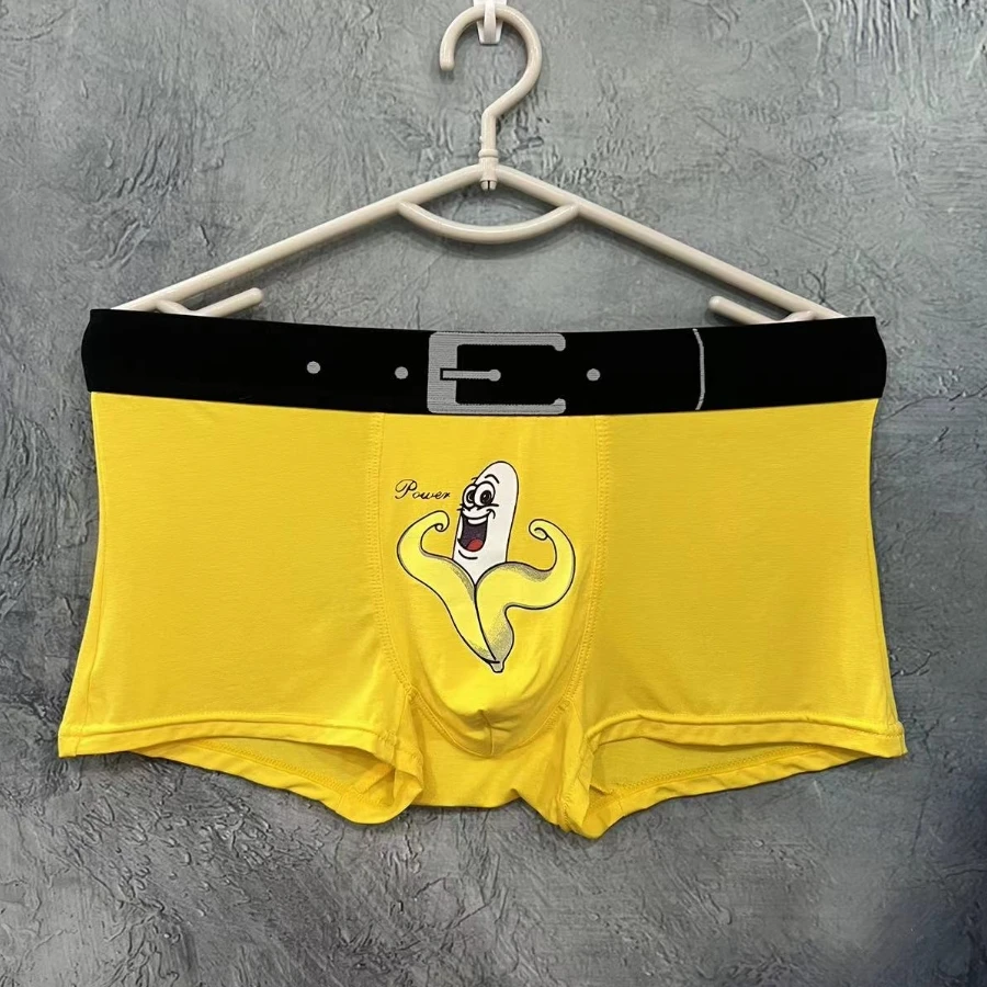 Mens Underwear Novelty Cartoon Boxershorts Men Sexy Panties Funny Banana Men\'s Boxer Underwear Breathable Underpants Boxers Man