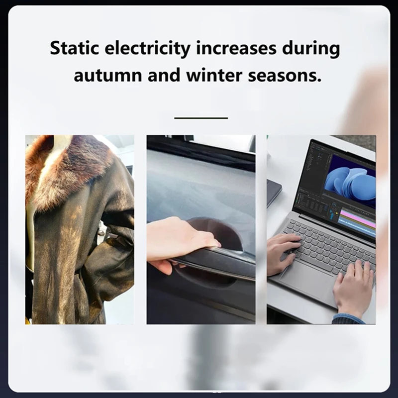 Tragbare antistatische Schlüsselanhänger Auto statische menschliche Körper elektrostatische Beseitigung Stange Winter statische antistatische Autozubehör