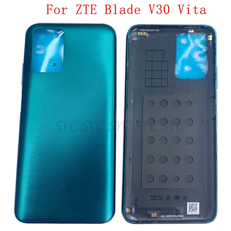 

Battery Cover Rear Door Case Housing For ZTE Blade V30 Vita Back Cover with Logo Repair Parts