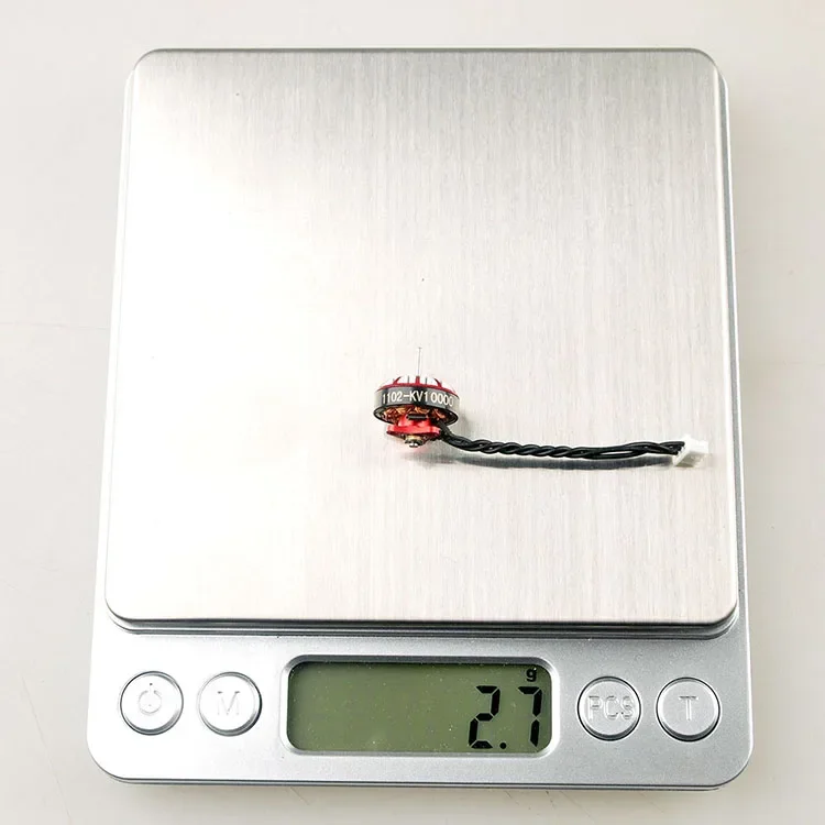 4 unidades de motores sem escova HappyModel EX1102 1102 |   Opções Multi-KV 8500KV a 13500KV para drones 2-3S Tinywhoop e Mobula7 HD