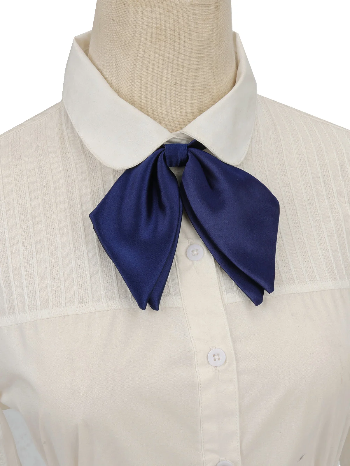 Nuevos pajaritas Preppy Chic JK, pajaritas lisas, azul, rojo, mariposa, japonés, doble capa, cuello con lazo, corbata, uniforme, accesorios para camisas