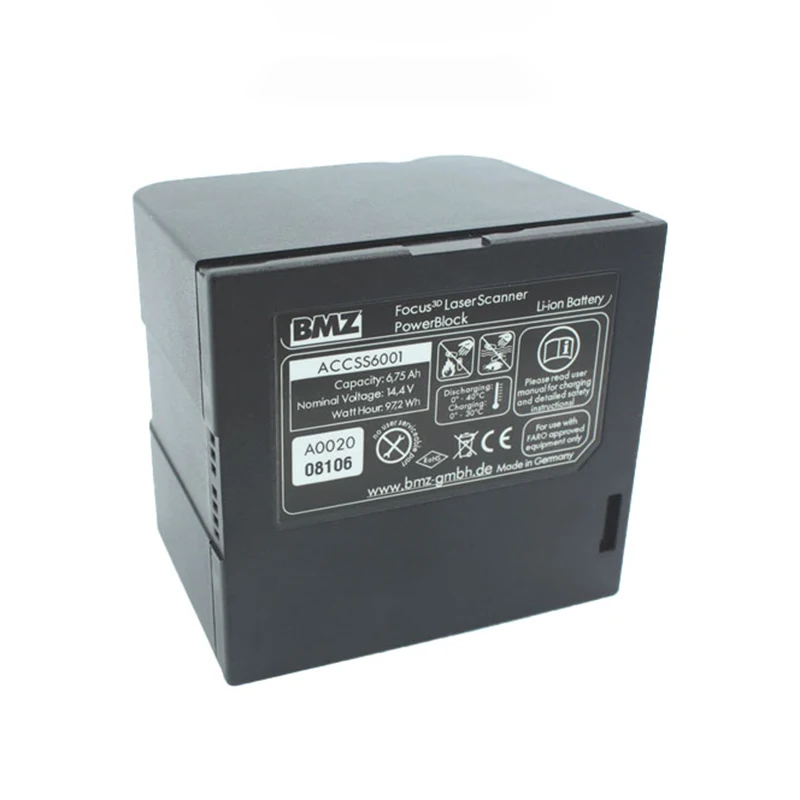 

Литий-ионный аккумулятор 14,4 В 6750 мАч ACC SS 6001, аккумуляторная батарея для 3D-сканера Faro X330/X120