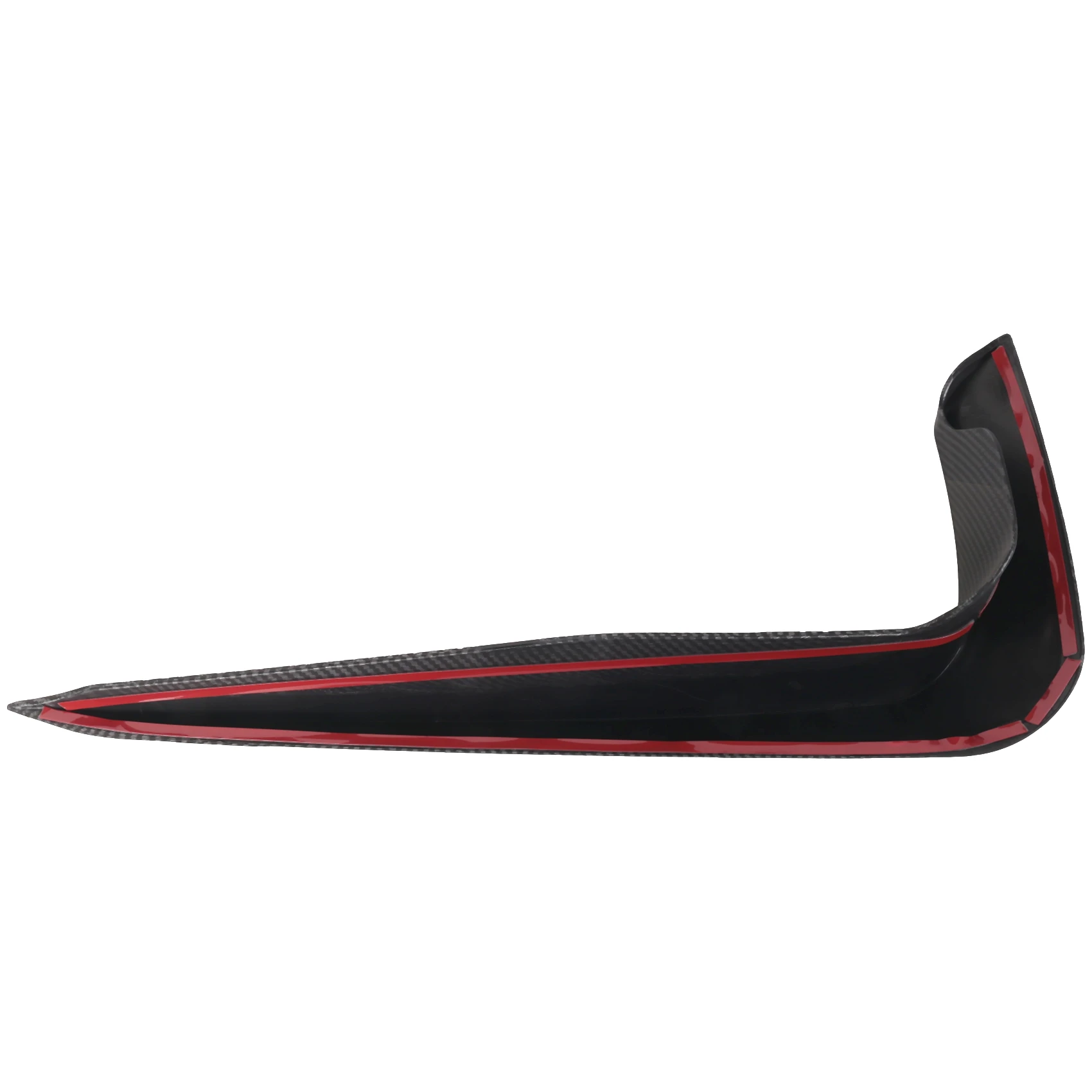 

Highly Recommended.Car Front Bumper Lip Splitter Spoiler Strips for BMW Carbon Fiber