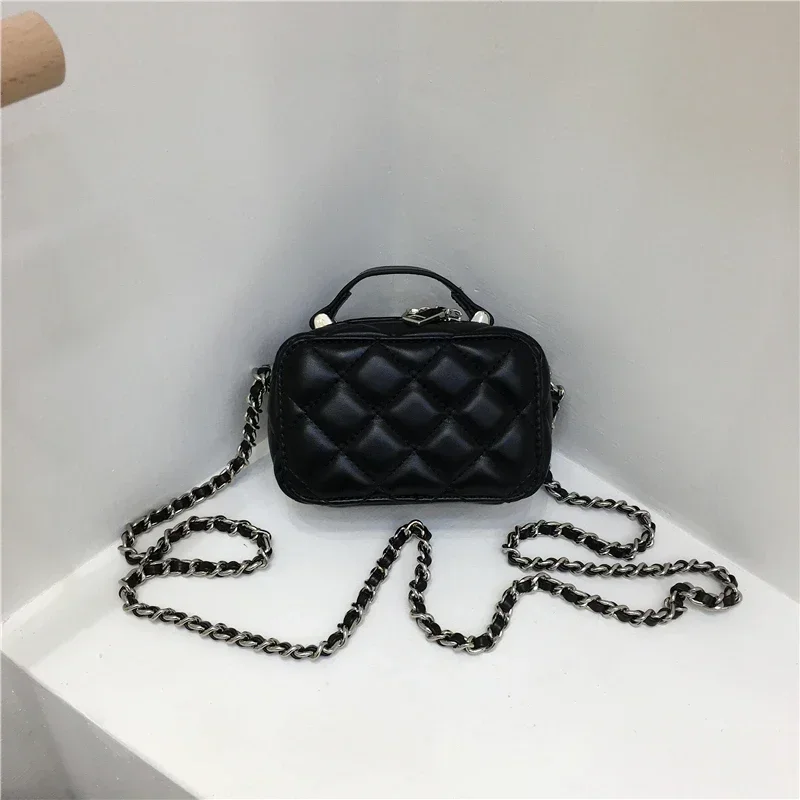 Bag for Women Fashion Chain Crossbody Small Square Bag 2023 New Elegant Ladies Purse and Handbag Full Match Women's Bag