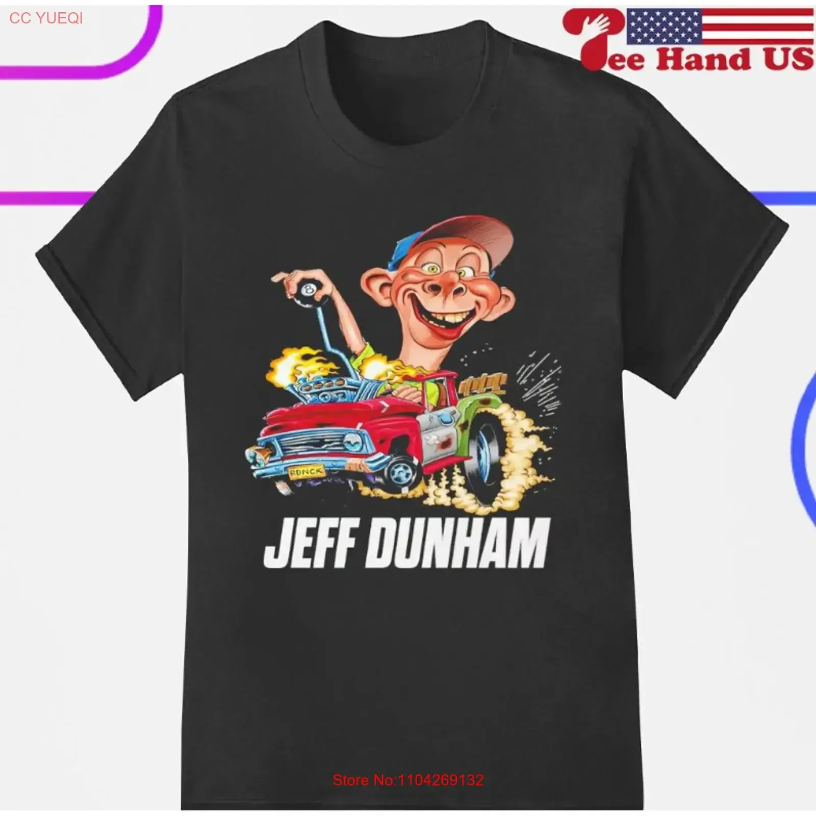 

Футболка Bubba J Car Jeff Dunham, размер S-5XL, винтажная, с эффектом потертости, универсальная, в стиле стритвир, слегка мужская, удобная, дышащая, с графическим принтом