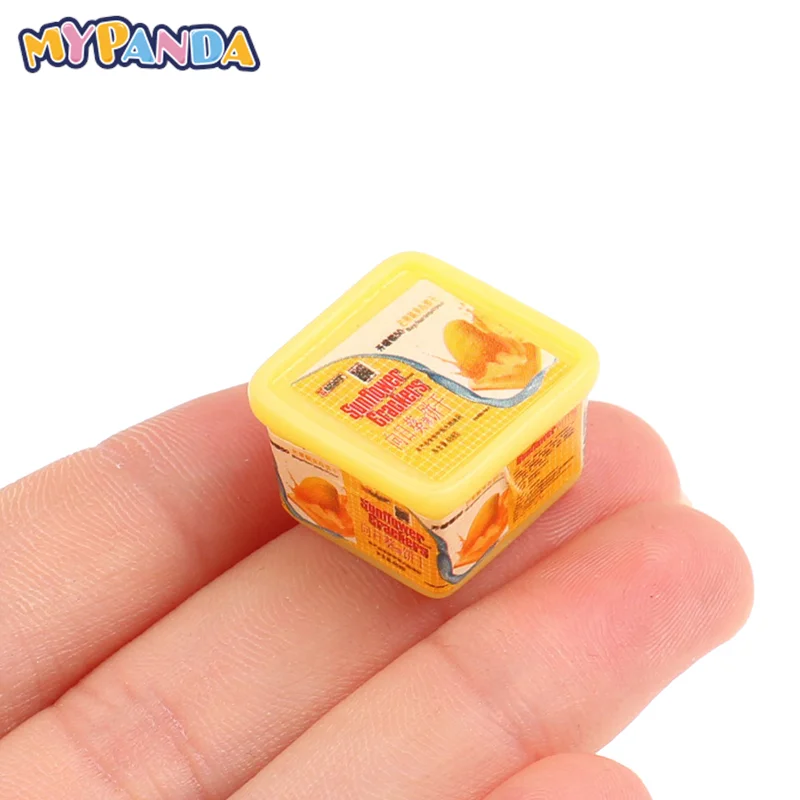 Doll House Daily Necessities Supermarket Chocolate Chip Cookies Dollhouse Miniature Food For Pretend Simulated