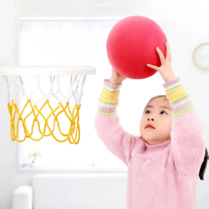 D24/21/18cm Bouncing Mute Ball Indoor Silent Basketball Baby Foam Toy Silent Playground Bounce Basketball Child Sports Toy Games