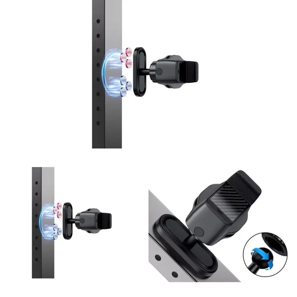 Adjustable Mount Phone Stand Tool for Smartphones in Fitness