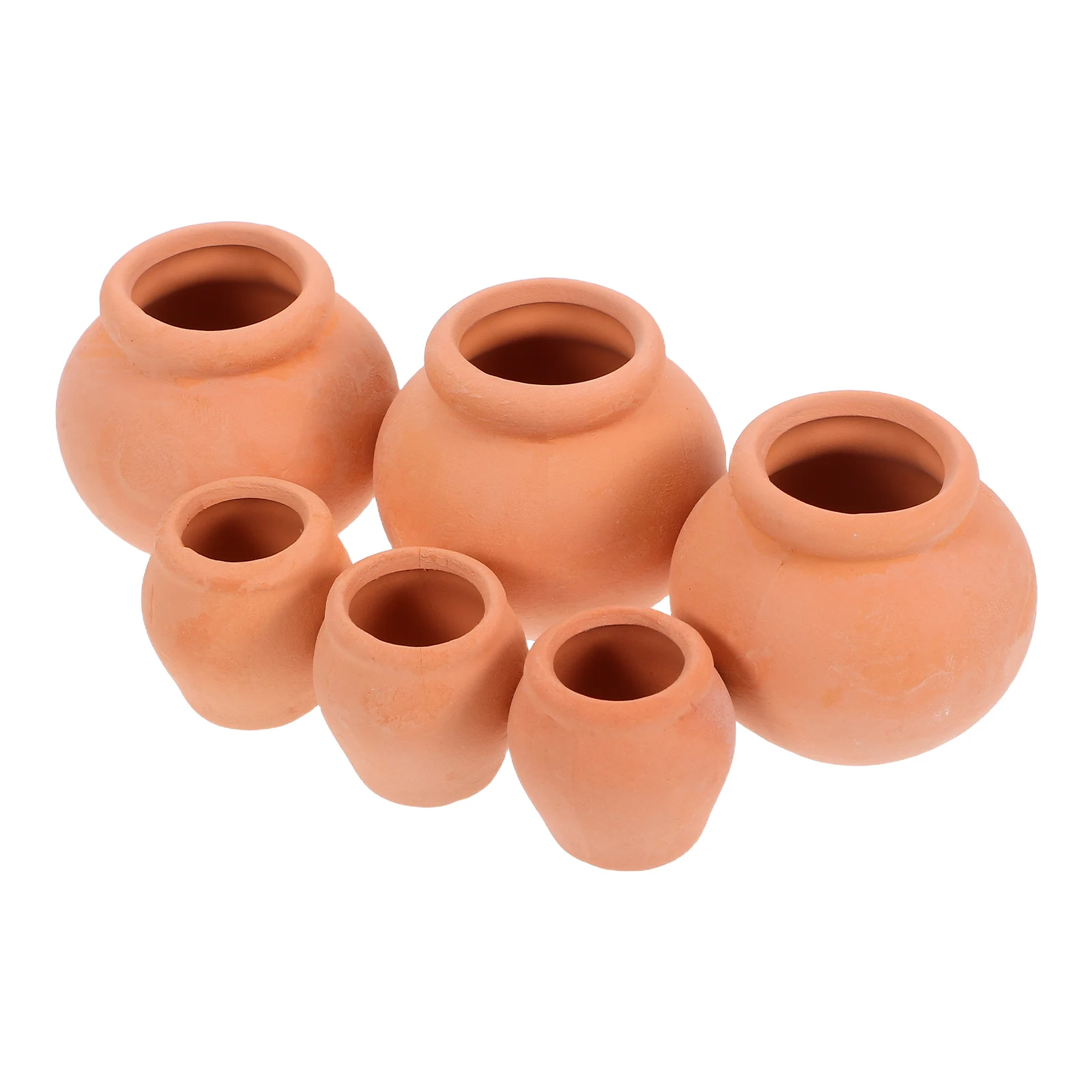 

6pcs Mini Planters Nursery Pot Small Flower Garden Nursery Pots Terracotta Garden Pot Pots For Balcony Cactus Decor