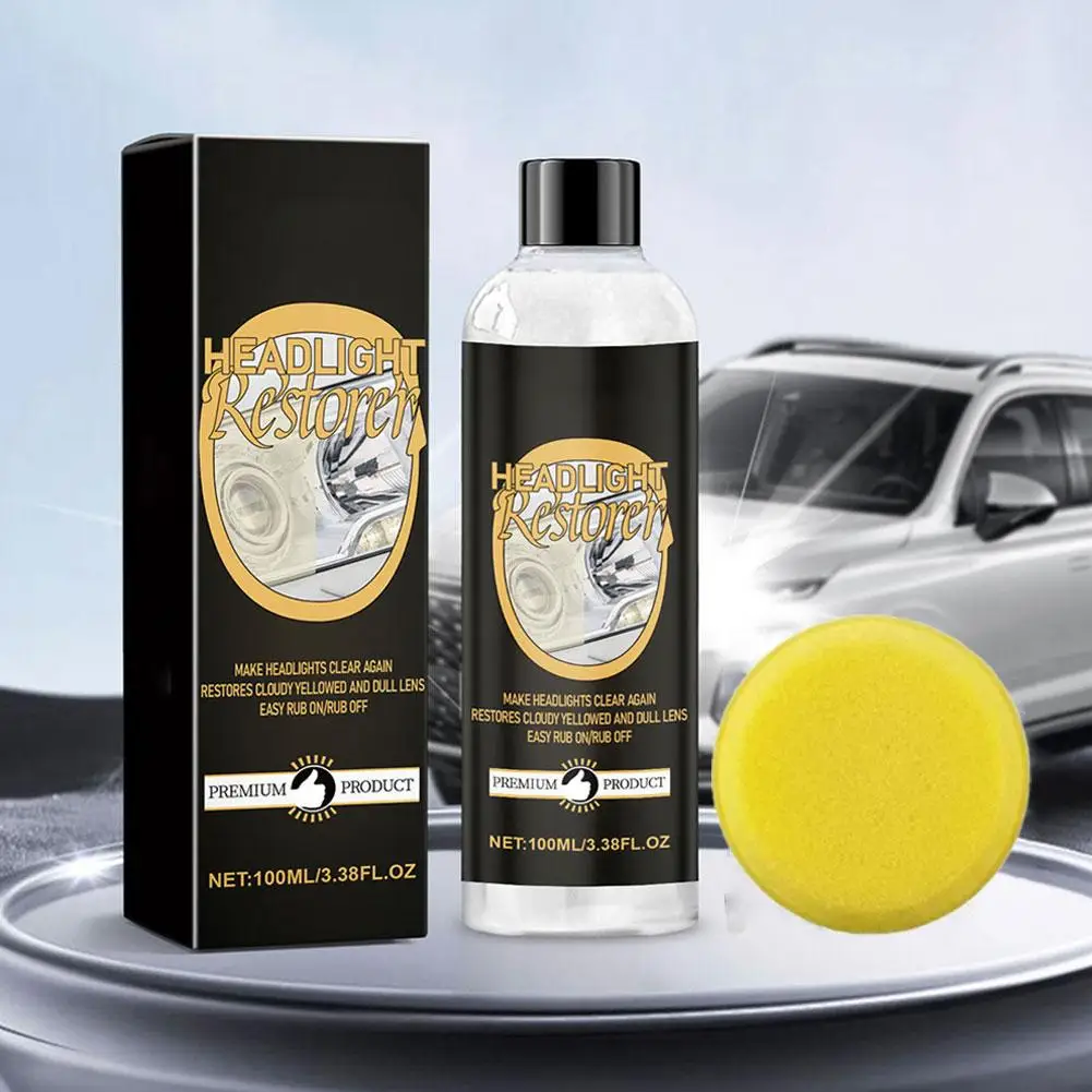 

Car Headlight Repair And Polishing Kit Professional Headlight Repair Maintenance Renovation Headlight Polishing F1D0