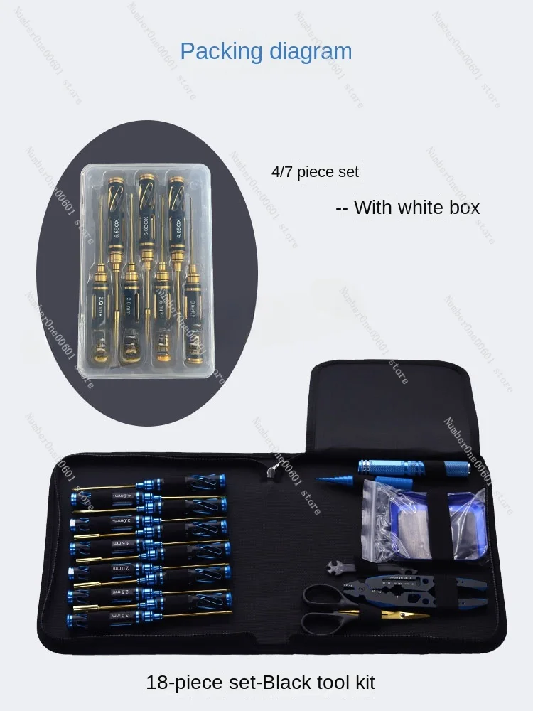 Model Aircraft Model Model Hexagon Screwdriver 1.5 2.0 2.5 3.0mm Cross Hexagon Socket Suit