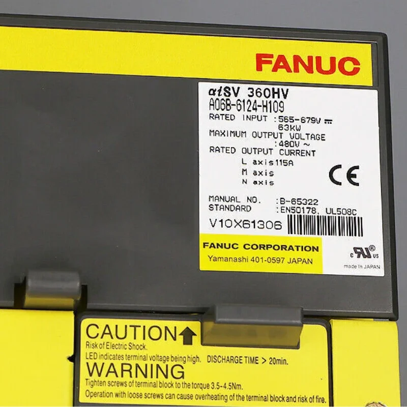 

Сервоусилитель Fanuc A06B-6124-H109, проверен, исправен, с ускоренной доставкой