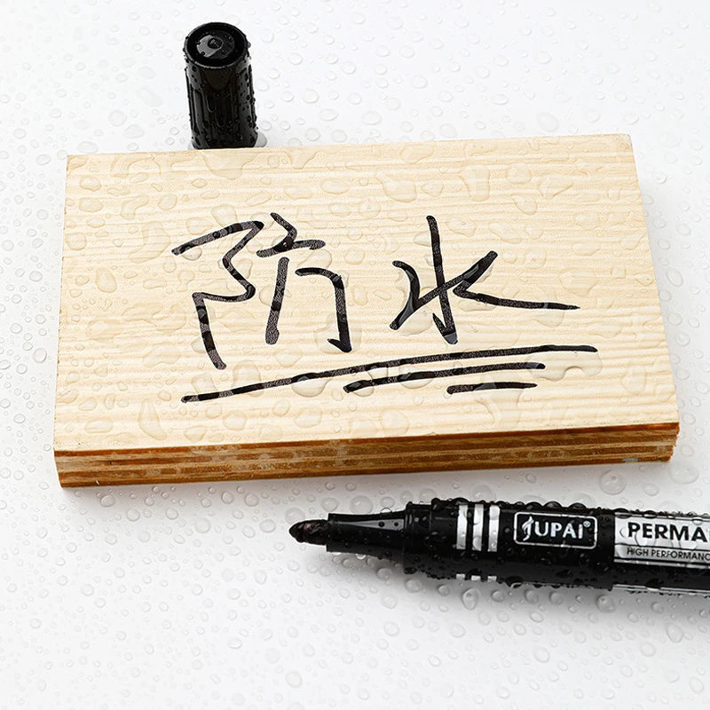 10pcs High Performance Permanent Markers Quick-Dry Waterproof Ink for Tire Painting Greeting Cards Graffiti Artistic Creations