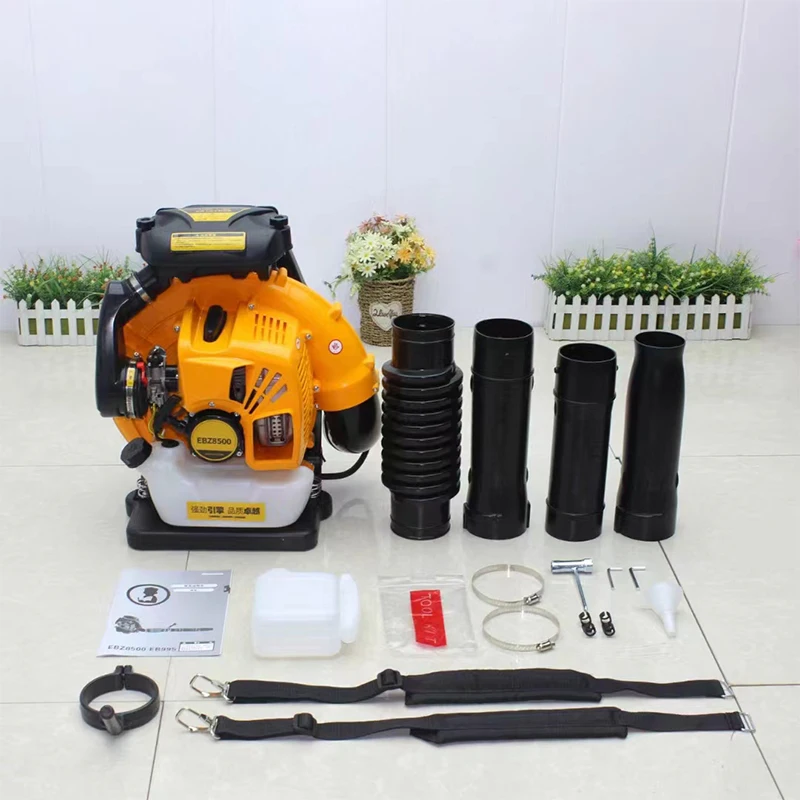 Two-Stroke Backpack Gasoline Blower Snow Blower Park Deciduous Road Dust Removal Wind Fire Extinguisher Powerful Garden Tools