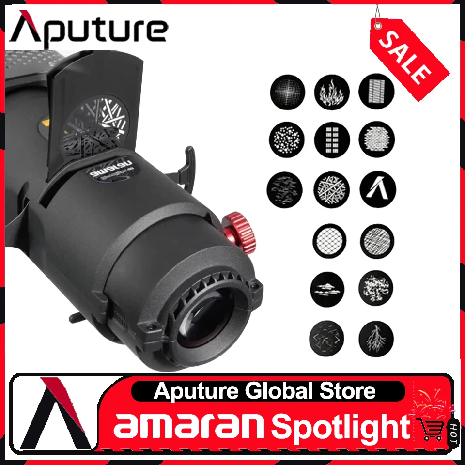 Aputure Amaran Spotlight SE Kit легкий картридж для точечного светильника Bowens Mount Point-источник объектива модификатор для освещения Amaran