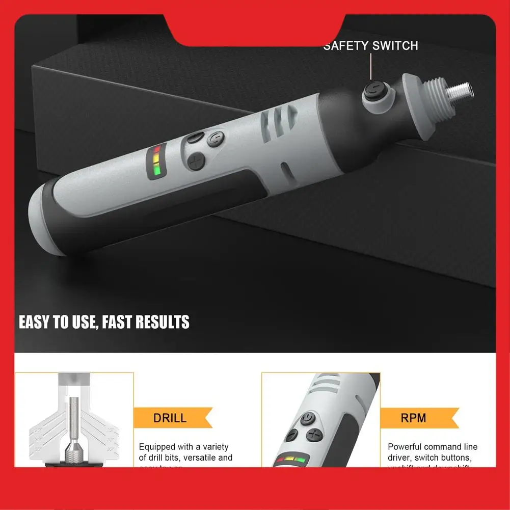 

A32HOT-аккумуляторная точилка для бензопилы, набор для заточки электрических ручных бензопил, высокоскоростной инструмент для заточки бензопилы