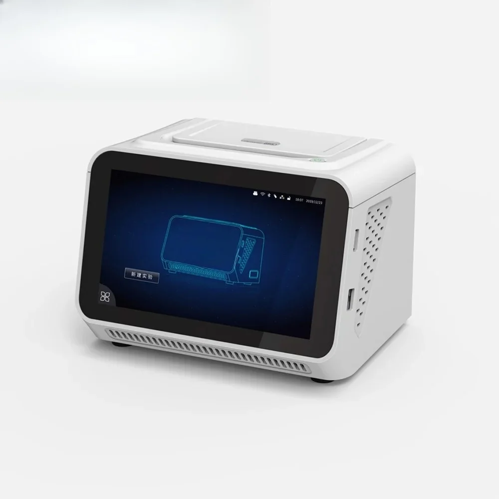 آلة اختبار الحمض النووي المحمولة لنظام PCR في الوقت الحقيقي PCR صغير في الوقت الحقيقي