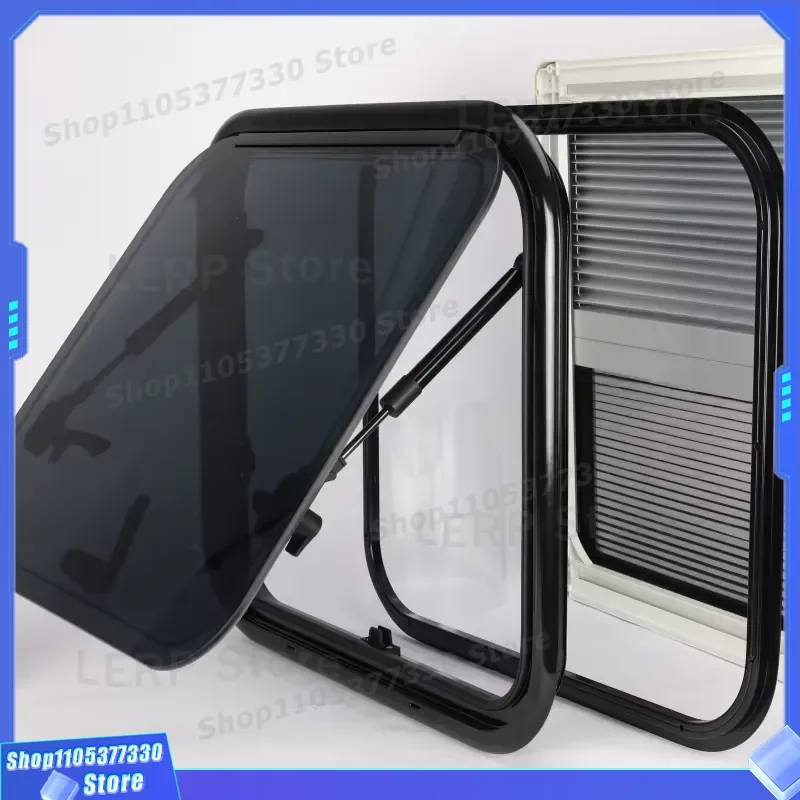 Aluminium Acrylic Glass Caravan Window Waterproof Locking External RV Body Accessories For Motorhome Camper Van Replacement