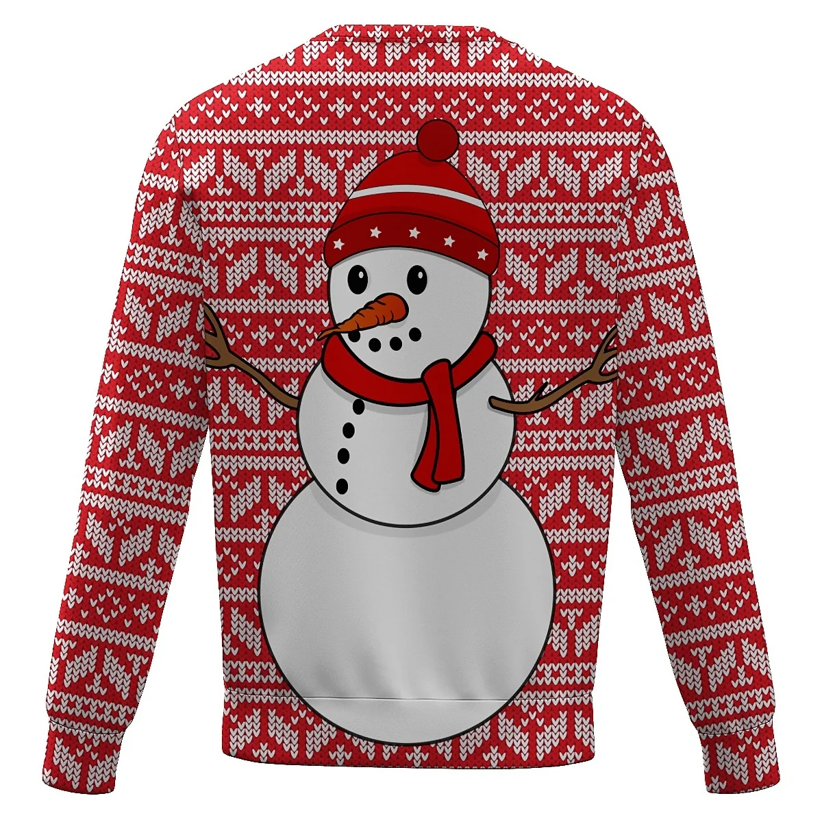 LIASOSO Men's Christmas Long Sleeve Sweatshirt 2024, 3D Print Design, Stylish & Festive for Everyday or Parties