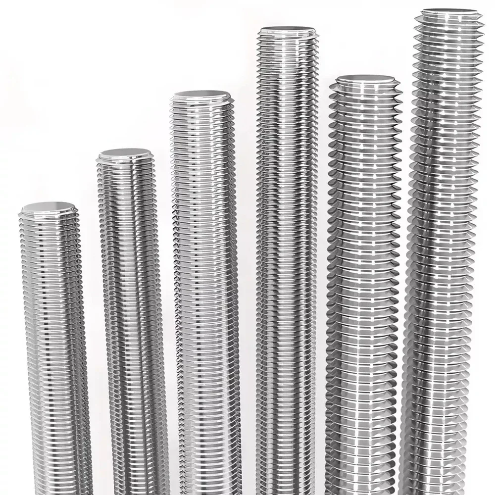 304 Stainless Steel Fully Threaded Rods Bar DIN976 Studs Screw Rod Wire M5 M6  Screw Rod Length 16mm 20mm 50mm 60mm 100mm 350mm