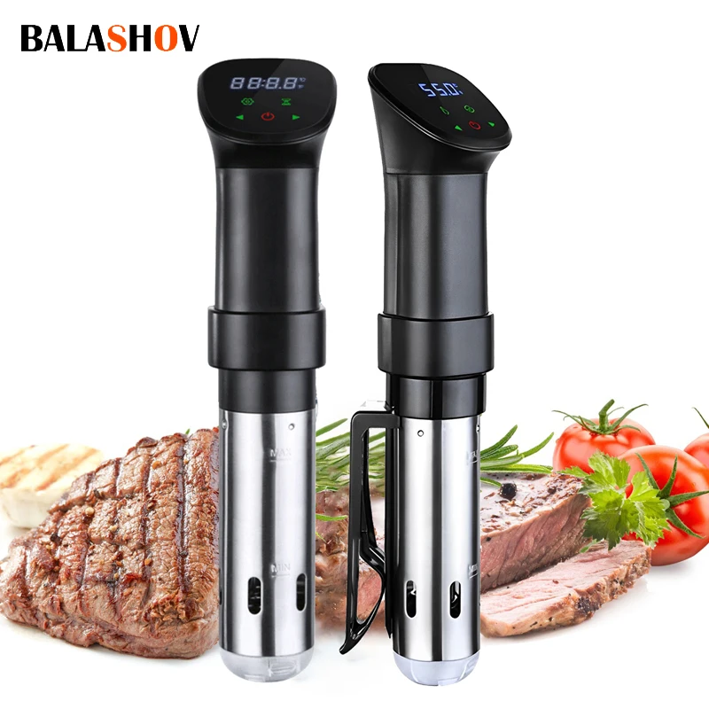 1800W Waterproof Vacuum Sous Vide Cooker Immersion Circulator Accurate Cooking With LED Digital Display Smart Slow Cooker Heater