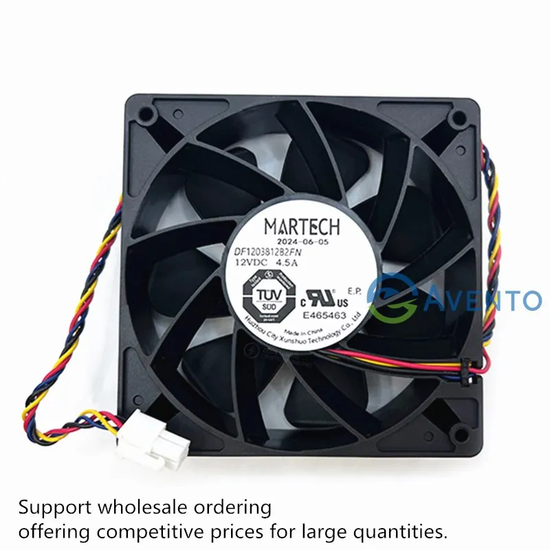 

Original MARTECH 12V 4.5A 7000RPM fan for Antminer S19kpro S21 S19jxp KS5pro