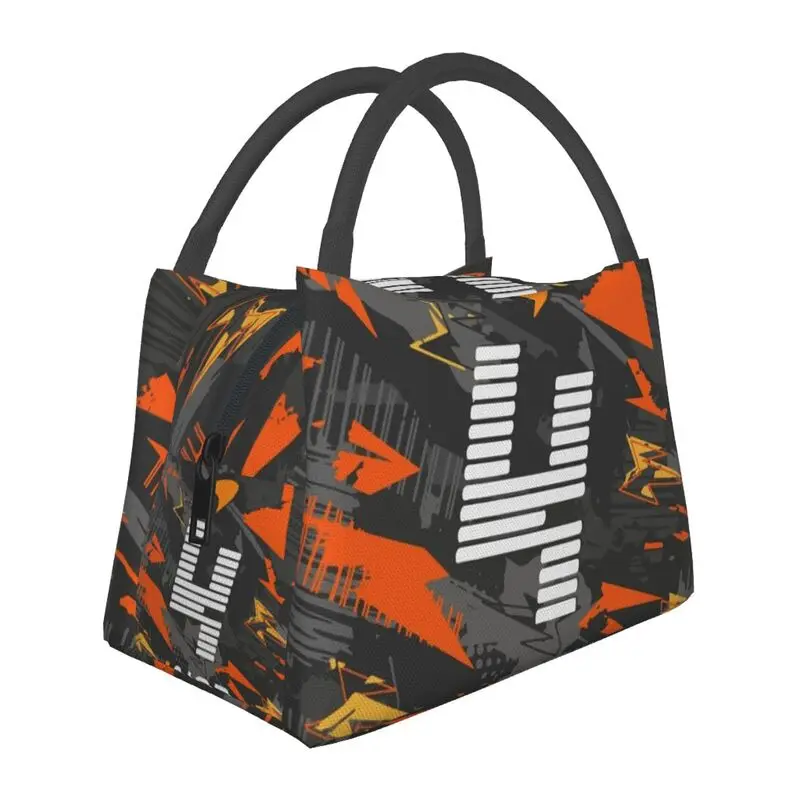 

British Racing Driver Norris 4 Resuable Lunch Box Women Waterproof Cooler Thermal Food Insulated Lunch Bag Pinic Container