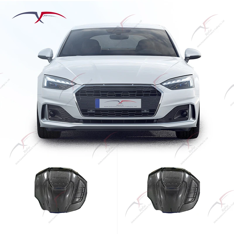 

Suitable for A4 A5 B9 Car Modification Carbon Fiber Engine Hood Engine Intake System Kit Accessories