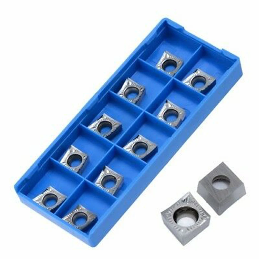 10pcs CCGT09T304-AK H01 CCGT3(2.5)1-AK Carbide Turning Insert for Aluminum CNC Inserts Cutter Metal Tool Lathe Tool