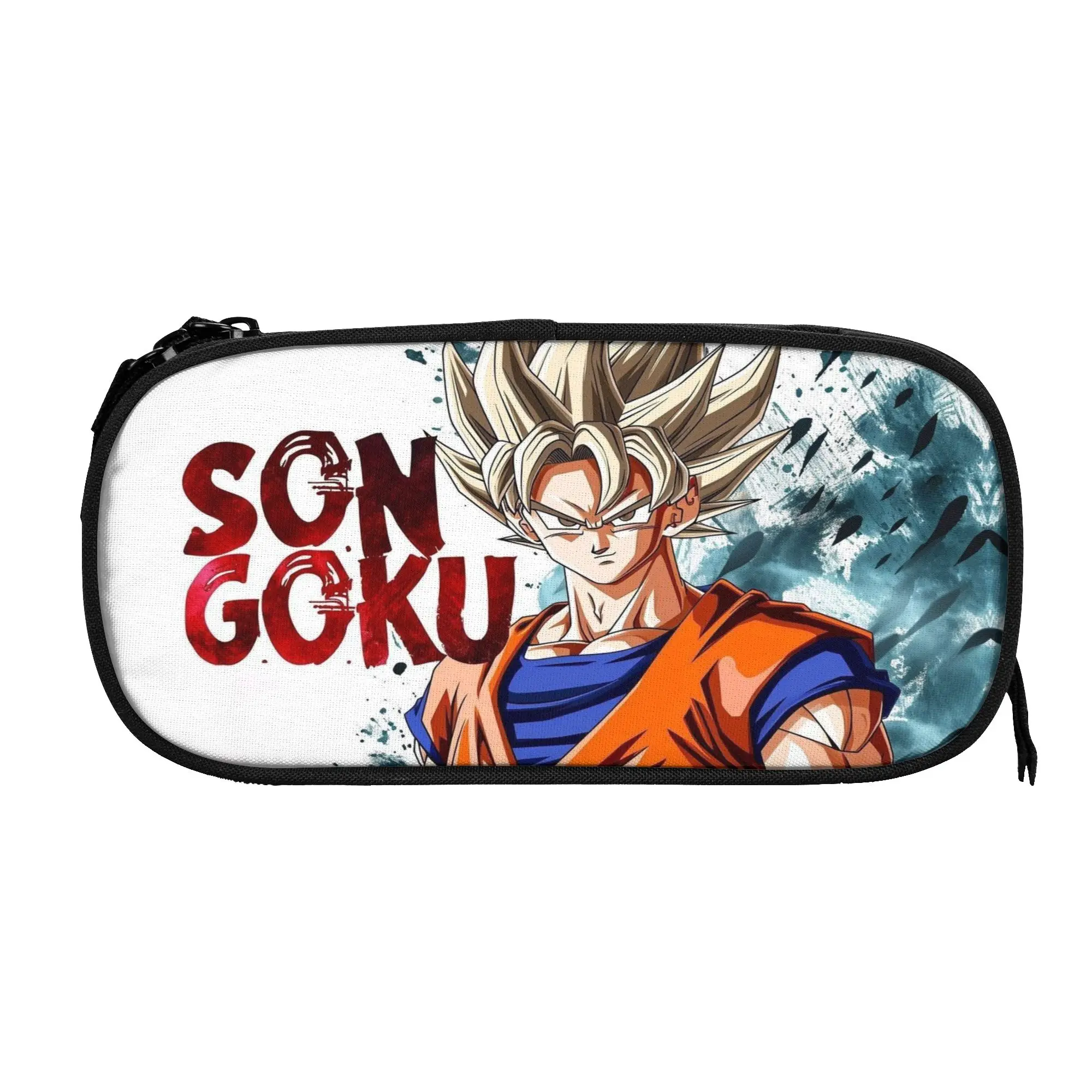 

Fun DBZ dragonballz d-dragon-ball-l Pencil Case Pencilcases Pen Kids Big Capacity Bag Office Zipper Stationery