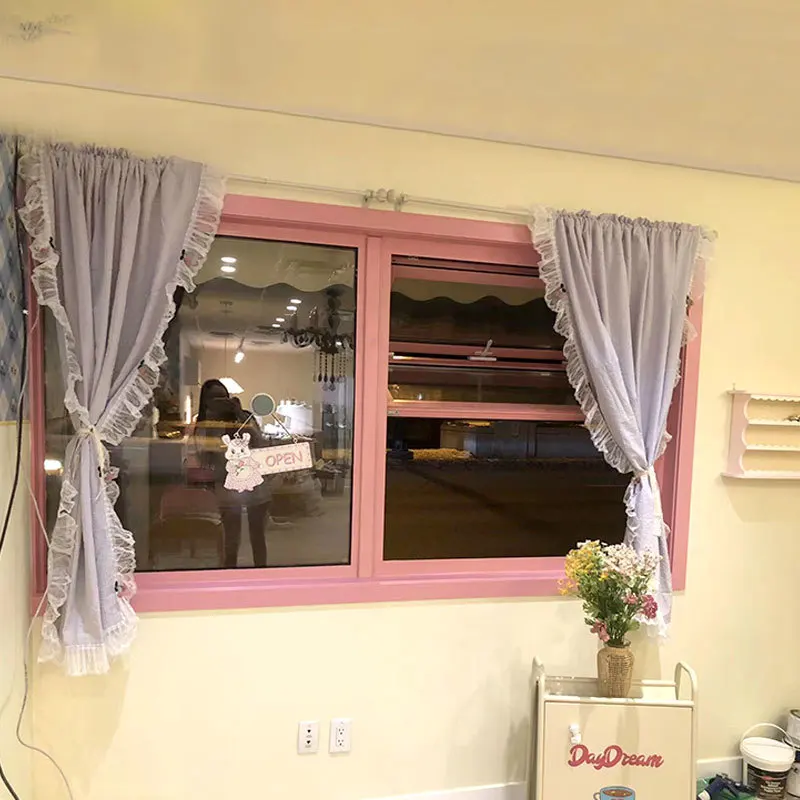 

Custom Folding Window Custom Milk Tea Shop Coffee Bar Korean Style Internet Celebrity Mobile Kitchen Lift Window Solid Wood Flip