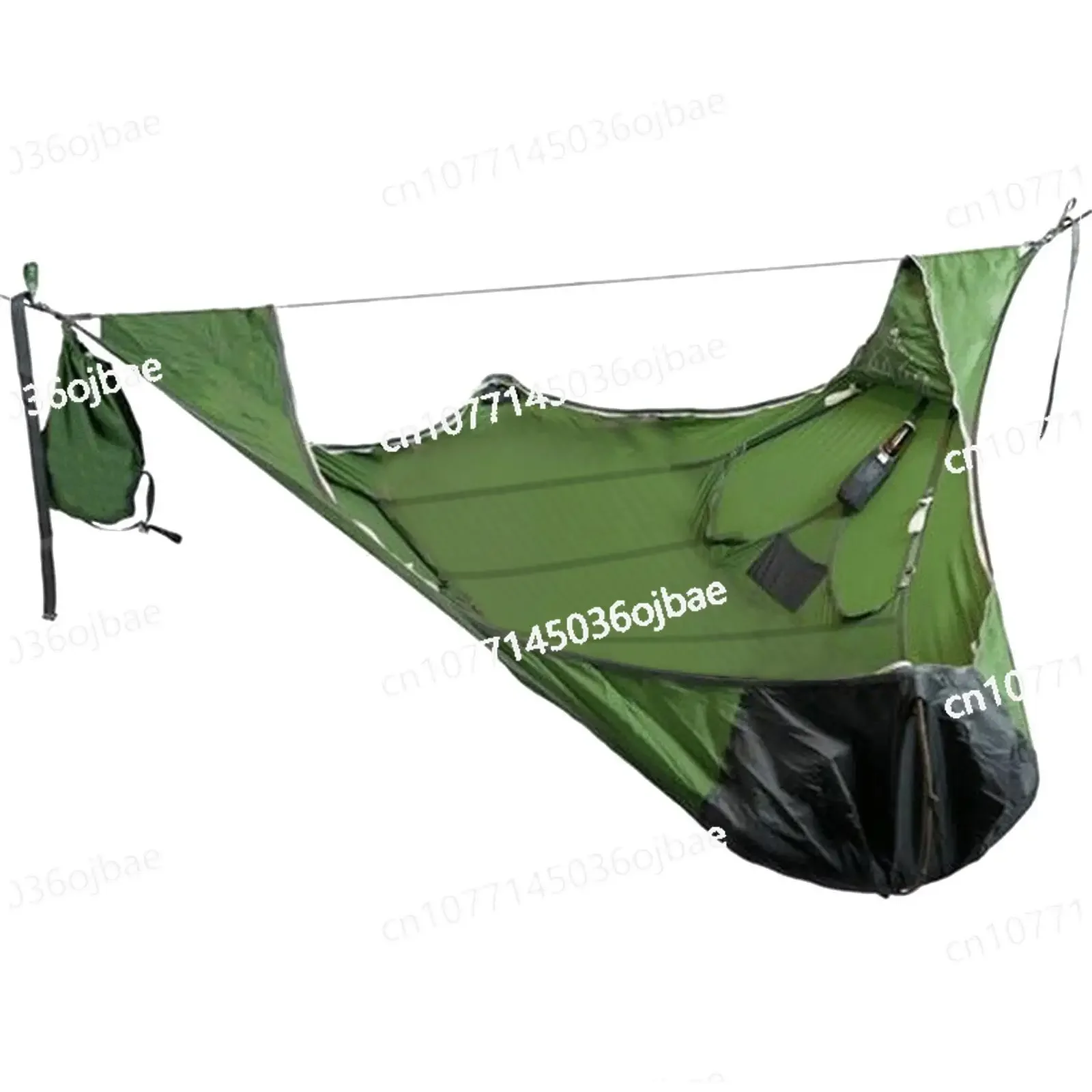 

Outdoor Survival Portable Single Hammock Anti-tear and Mosquito-proof Hammock Multi-color Optional