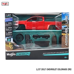 Maisto 1:27 auto modificata 2017 Chevrolet COLORADO ZR2 assemblato simulazione in lega modello di auto artigianato collezione di decorazioni strumenti giocattolo