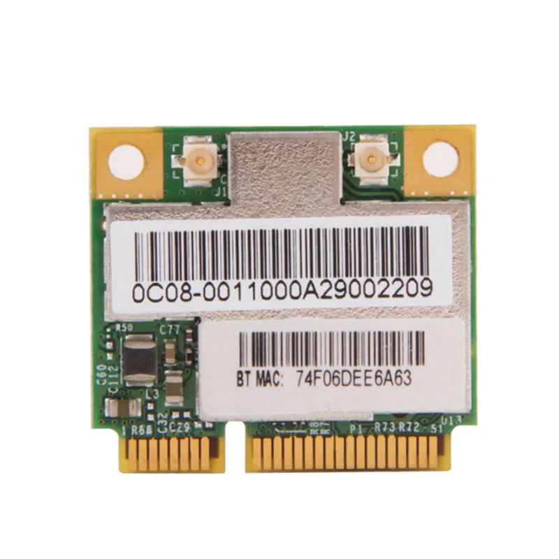 broadcom BCM43225 Single-Band 802.11n and Bluetooth 3.0 Half MiniCard Reference Design BCM943225HMB bcm943225 bcm43225hmb