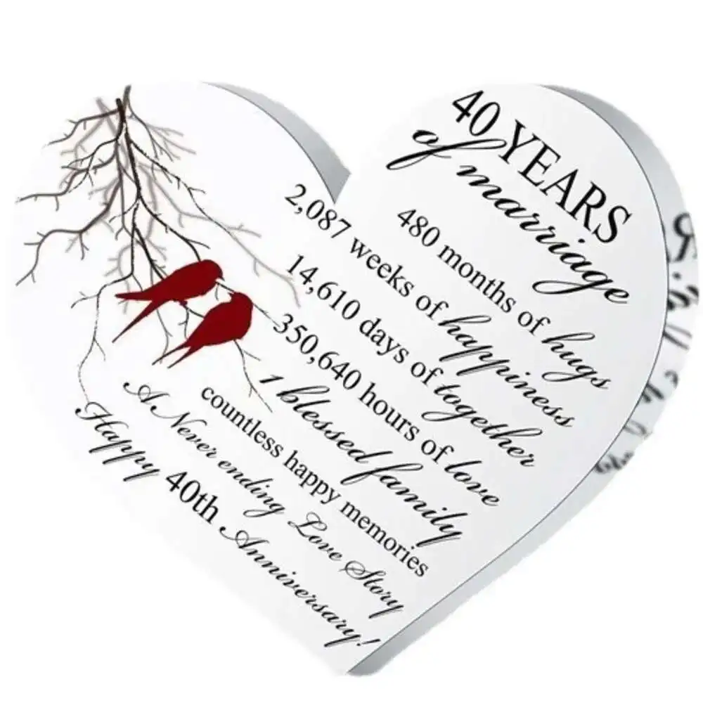 [, Large Quantity Is Preferred]Wedding Anniversary Love Transparent Acrylic Decorative Gift Heart Shaped Transparent