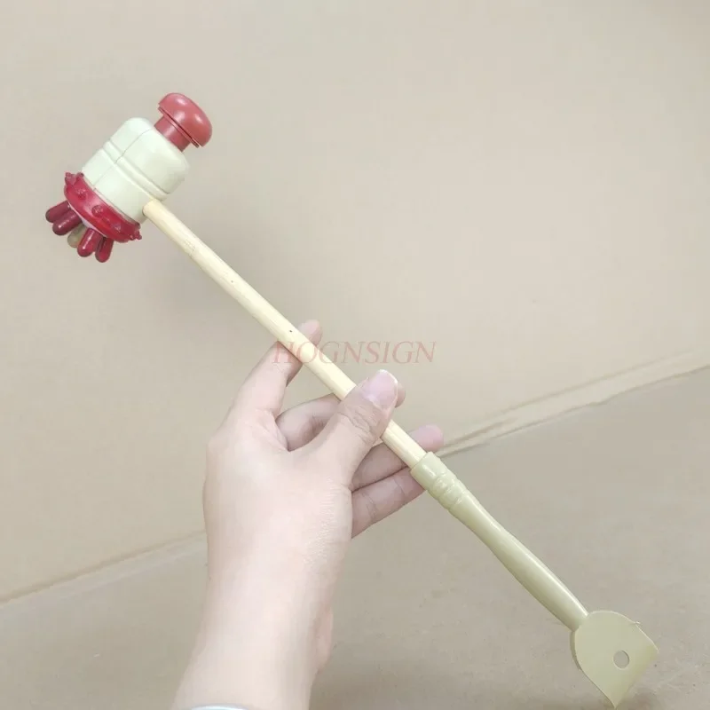 

massage hammer Wooden Knockback Hammer Cervical Lumbar Leg Massage Knee Knocking Meridian Massager Kneeling Back Stick Body Care