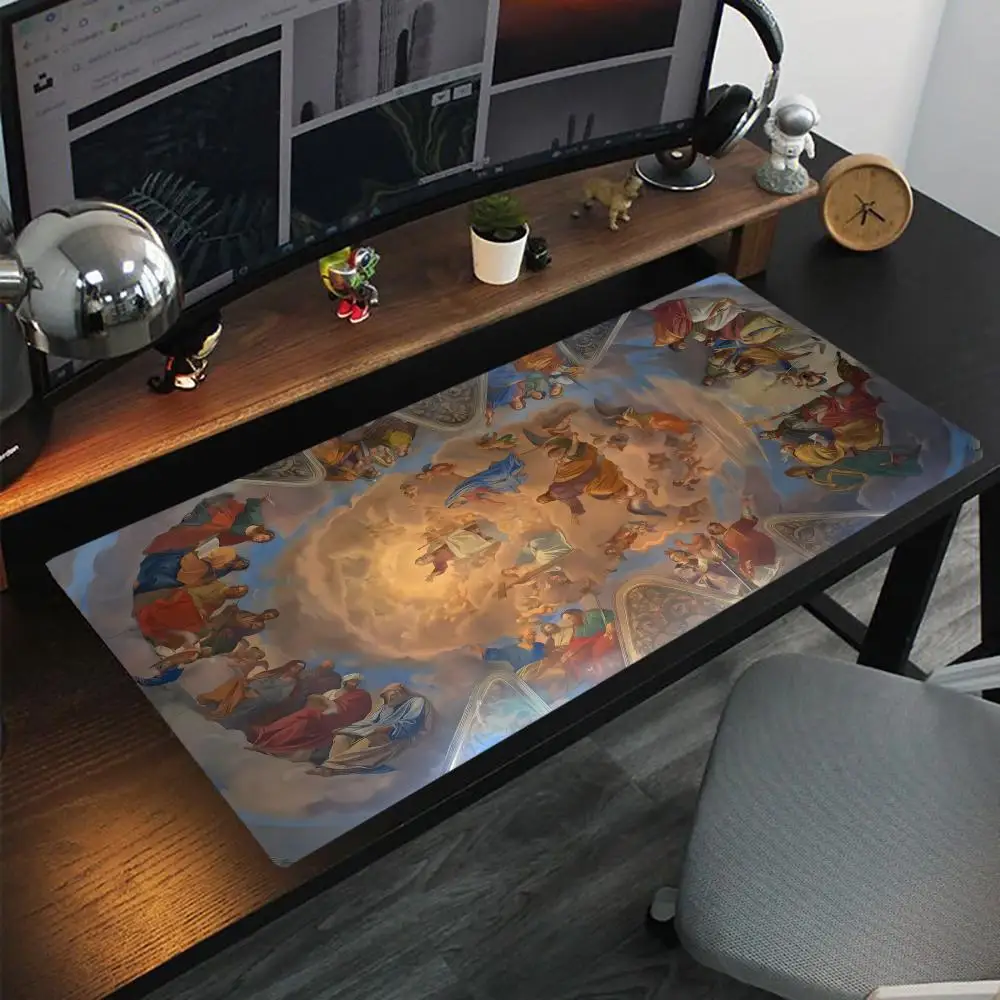 

Коврик для мыши Большой коврик для мыши с замком для игровой клавиатуры компьютера и стола