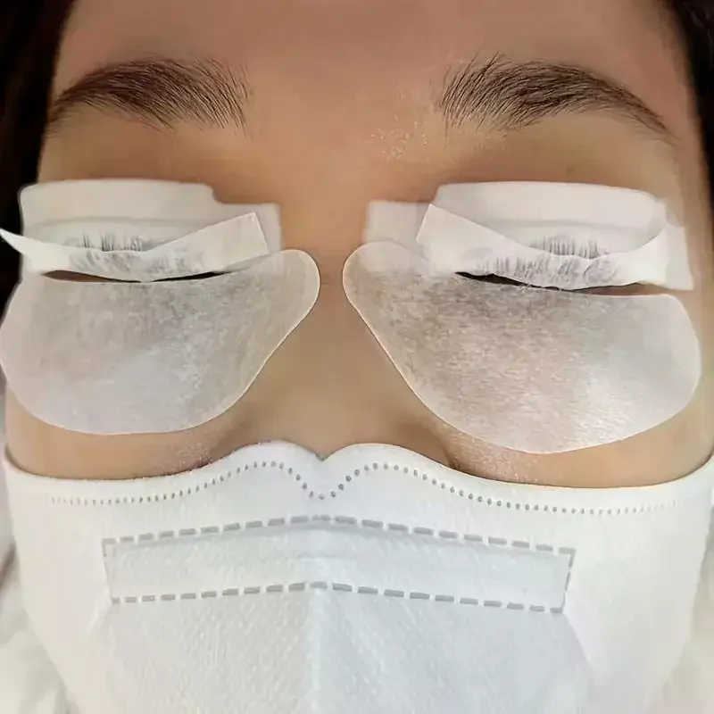 50/200/300Pcs Eyelash Perm Covering Paper Keratin Eyelash Lifting Film Press Eyelash Pressing Paper Curling Fixing Eyelashes