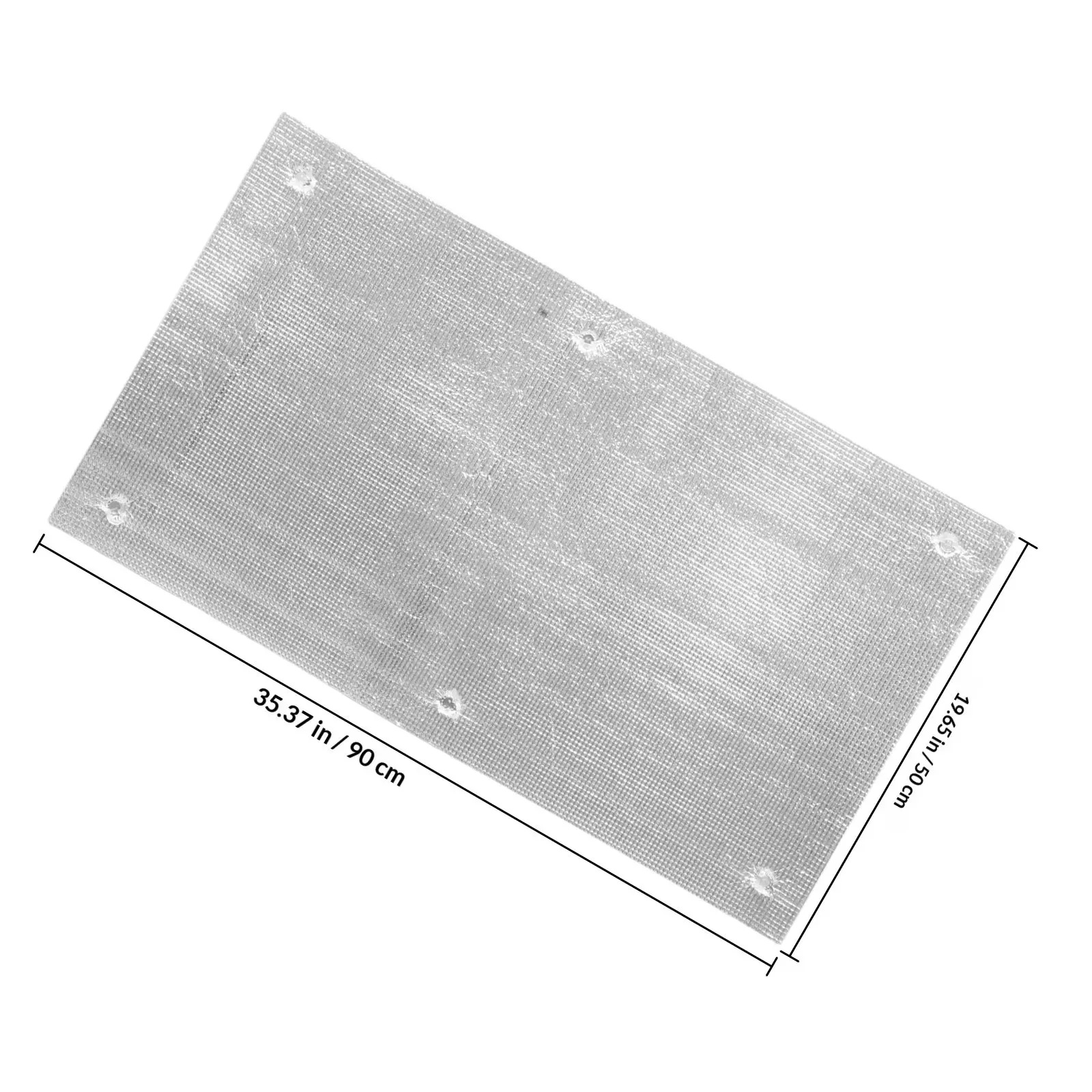 Self Adhesive Aluminum Foil Reflective Window Film Thermal Insulation Glass Sheet Sunshade Covering for Balcony Roof Sunroom