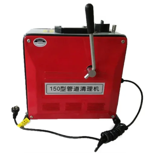 Portable Electric Plumbing Pipe Cleaner Machine Tube Dredging Machine