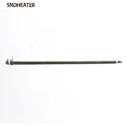 SNDHEATER 110V/220V Heating Element for Oven Green 304SS 6.6mm*388/408/428/433/438mm 400W Electric Tubular Heater 2pcs/lot