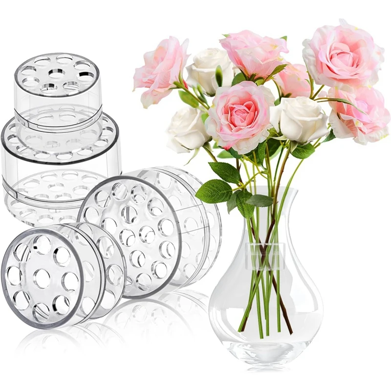 Спиральный Держатель для стеблей Ikebana, держатель для спиральных стеблей для цветов, 4 шт., Набор для творчества, спиральный держатель для стеблей Ikebana для цветов, прочный