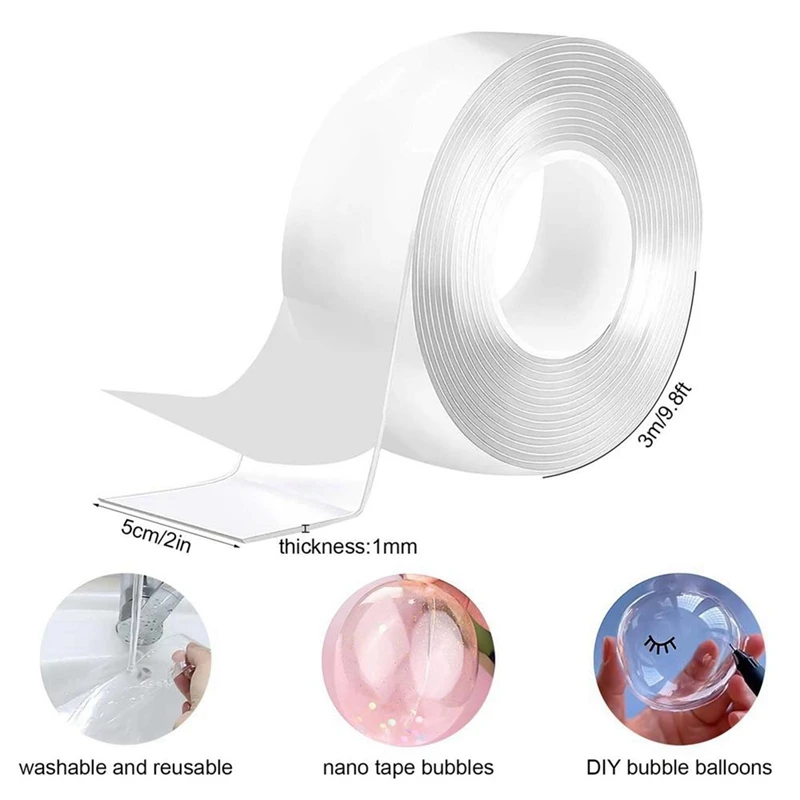 Nano Tape Kneading Blowing Bubble Full Set Nano Tape Double-Sided Tape Paste Blowing Bubble Toy